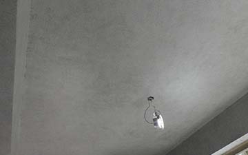 竹北住家老舊天花板後製清水模