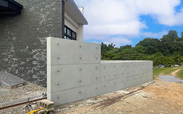 龍潭後製清水模